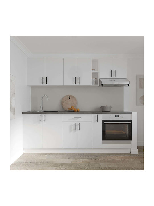Jolly Floor Cabinet with Countertop White 20x50...