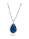 Bijou Box Halskette aus Silber mit Zirkon