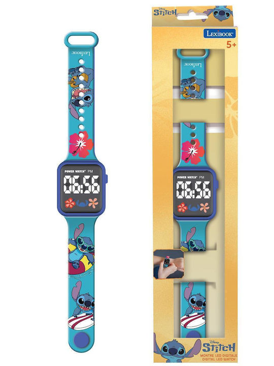 Lexibook Kids Digital Watch with Rubber/Plastic Strap Blue