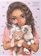 Topmodel Briefset Katzenliebe Sanftes Lila