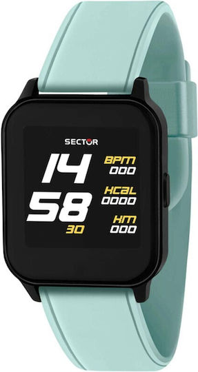 Sector S05 Aluminium 43mm Smartwatch με Παλμογράφο (Τιρκουάζ)