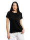 Women's Athletic T-shirt Black