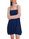 Summer Mini Dress Blue