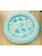 Animal Summer Mattress Dog Round Cooling Blue