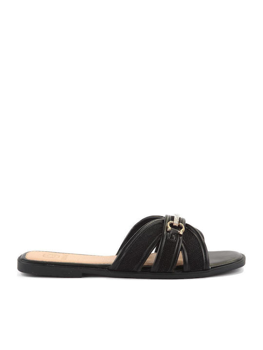 Fshoes Γυναικεία Σανδάλια Μαύρα