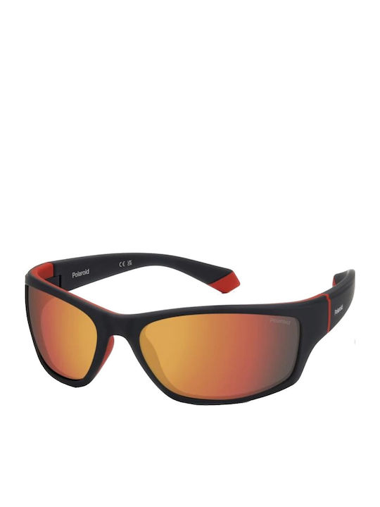 Polaroid Men's Sunglasses with Transparent Fram...