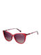Polaroid Feminini Ochelari de soare cu Roșu Cadru și Roșu Polarized Lentilă PLD6104/S/X VA4/JR