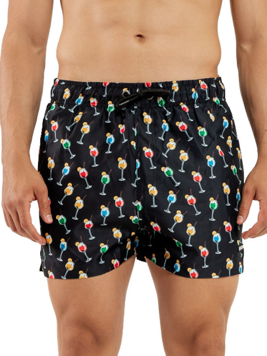 Be:Nation Herren Badehose Shorts Schwarz