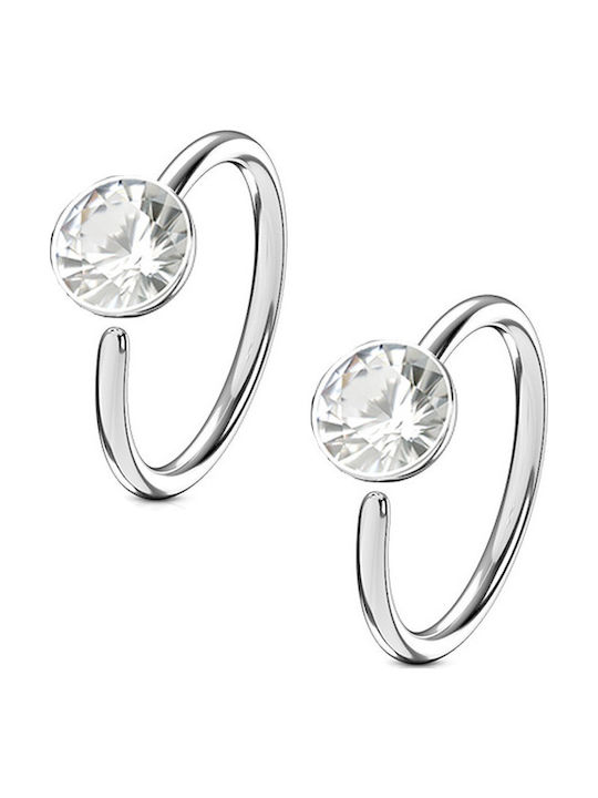 Теодора's Jewellery Обеци за пиърсинг Кръгли Нос