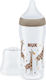 Nuk Plastic Baby Bottle Perfect Match Anti-Colic with Silicone Nipple for 6+ months Brown 360ml