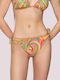 Bikini Slip with Ties Coral