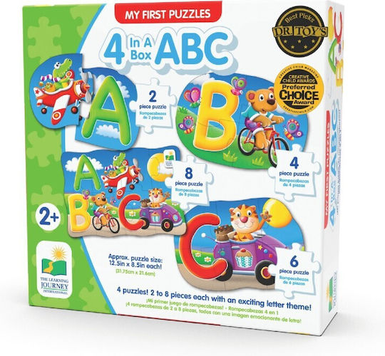 Setul Meu Primelor 4 Puzzle-uri Abc Eng