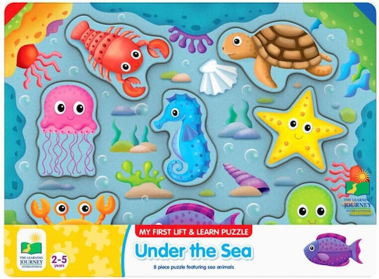 Puzzle de Învățare pentru a Cunoaște Animalele Marine