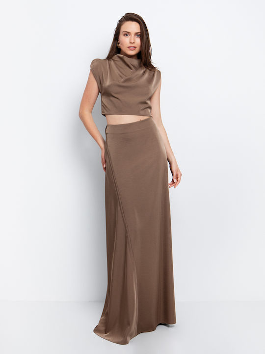 Maxi Skirt Beige