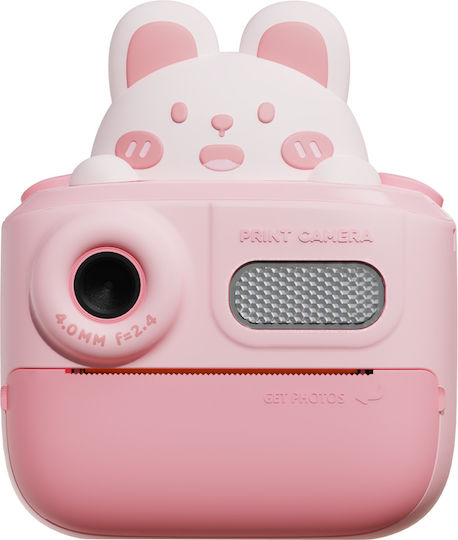 Wowkids K64 Children's Camera 26MP with Thermal Printing Pink