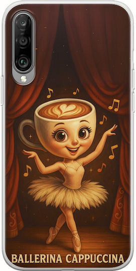 Brainrot Ballerina Cappuccina Xiaomi Mi A3 Flexibles TPU Transparentes Silikon