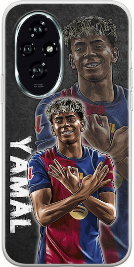 Football Stars Lamine Yamal Honor 200 5g Flexible TPU Transparent Silicone
