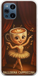 Brainrot Ballerina Cappuccina Oppo Find X3 Pro 5g Flexible Tpu Διάφανη Σιλικόνη Brainrot Ballerina Cappuccina Oppo Find X3 Pro 5g Flexible Tpu Διάφανη Σιλικόνη