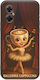 Brainrot Ballerina Cappuccina Xiaomi Poco M4 5g Черен TPU Черен Силикон