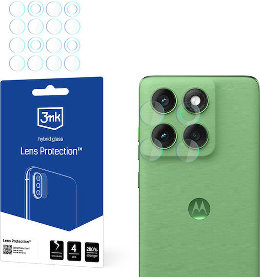 3MK Προστασία Κάμερας Tempered Glass Διάφανο για το Motorola Edge 60