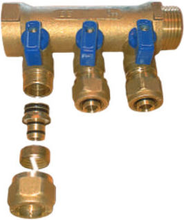 Κολλεκτέρ Διακόπτη 3/4-4 Pex Alupex