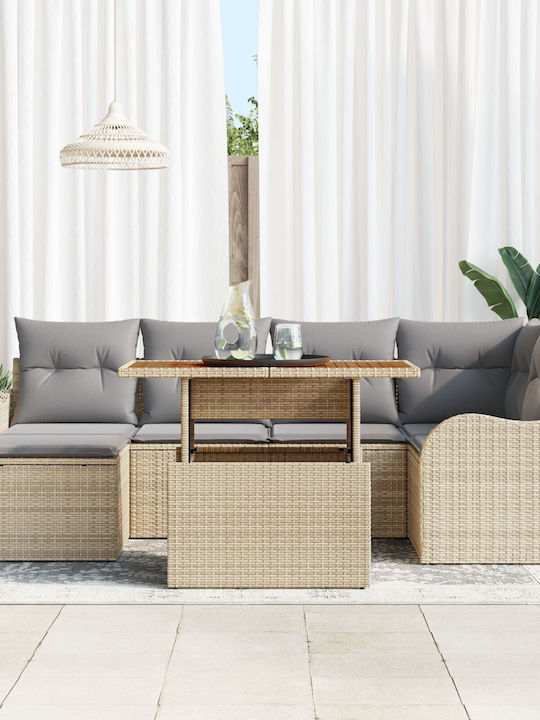 Garten- und Outdoor-Möbelsets Typsatz Wohnberei...