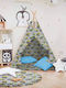 Kids Indian Teepee Play Tent 180023026745