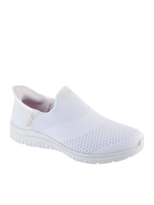 Skechers Virtue Slip-On-uri Pentru Femei Albe 104425-WHT | Skroutz