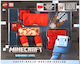 Figurină de acțiune Mattel Minecraft Oaie Nivel Diamant & 3 Accesorii Jcv22 pentru Băieți