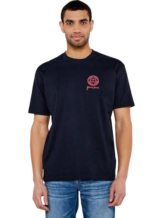 Guess T-shirt Μπλε