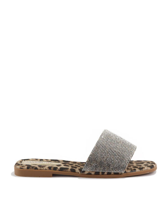 Fshoes Γυναικεία Σανδάλια Ασημί