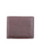 Leather Men's Wallet Classic Brown