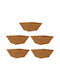 Vidaxl Metal Planters Weather-Resistant Steel Copper