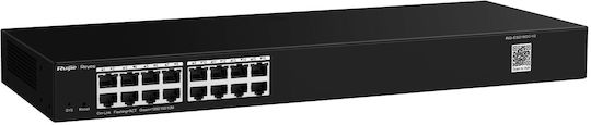 Ruijie RG-ES200 Verwaltet L2 Switch mit 16 Ports Gigabit (1Gbps) Ethernet