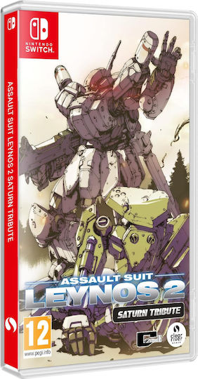 Assault Suit Leynos 2 Saturn Tribute Classic Edition Switch Game