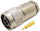 JYC Βύσμα N-Connector male 10τμχ Ασημί (01.102....