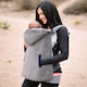 Autumn Backpack Cover Gray