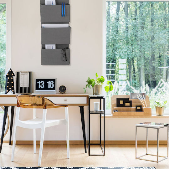 Relaxdays Atârnare Husă în Culoare Gri 75x31x10cm 1buc
