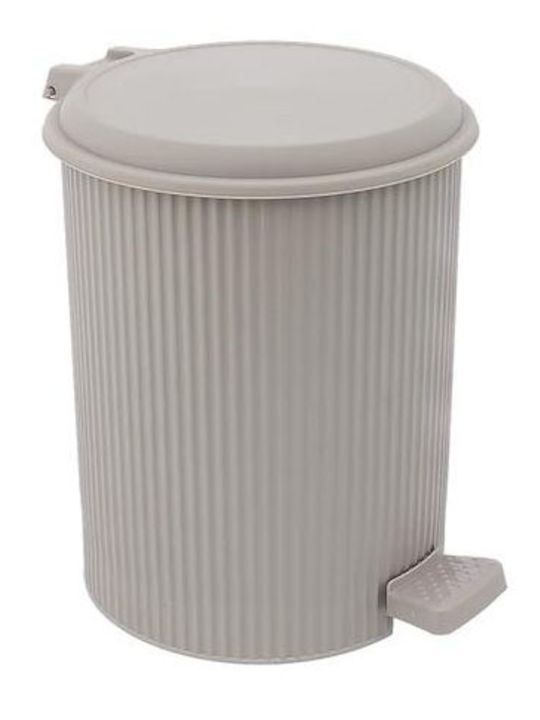 Klikareto Nostalgia Plastic Bathroom Basket 20lt Ecru