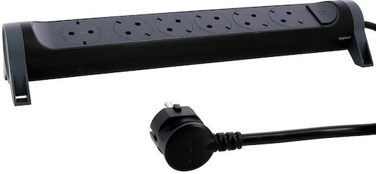 Legrand Power Strip 6 Positions with Switch and Cable 3m
