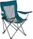 Camping Folding Chair Beach Turquoise 52x56x75cm