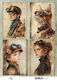 Hârtie de orez Amintirile Majei 22.5x32cm Portr...