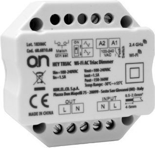 GBC Comutator Inteligent Dimmer Wi-Fi & RF 1.5A