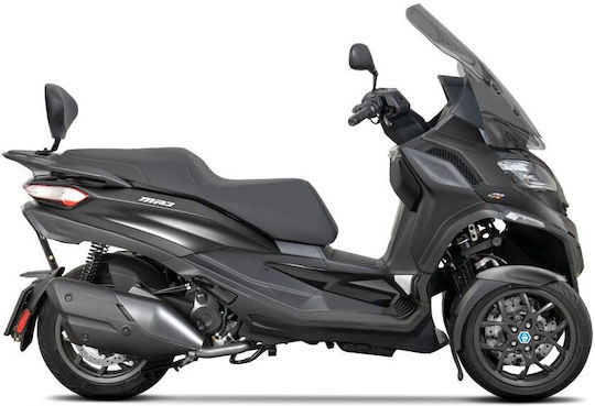Κιτ Τοποθετησης Πλατης Scooter V0mp43rv Piaggio Mp3 400 Hpe Exclusive 530 '22-'25 Shad