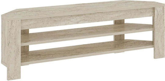 TV-Ständer Corner Travertine Beige M120xP30xH40cm