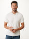 Polo Short Sleeve Blouse Off White, Ecru
