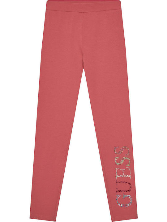 Guess Παιδικό Κολάν Μακρύ Juicy Pink