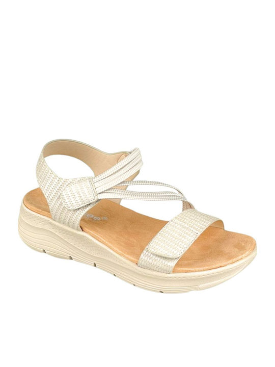 Amarpies Women's Flat Sandals Anatomic in Gray ...