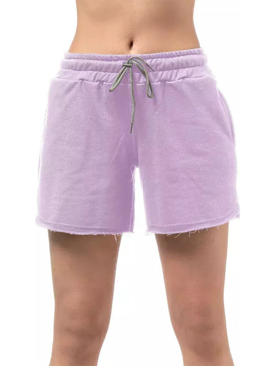 Bodymove Damen-Shorts Aktivbekleidung Flieder