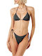 Triangle Bikini Top Black